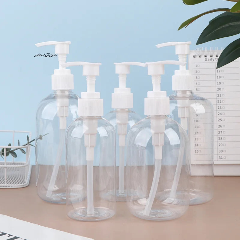 Refillable Pump Dispenser Bottles 200–500ml | Soap & Lotion Pump Dispenser Bottle QXL