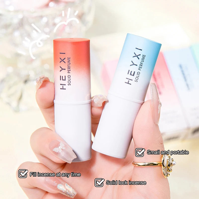 4-Pack Solid Perfume Balm Set | 4 Fresh Travel-Size Scents Solid Perfume Balm QXL