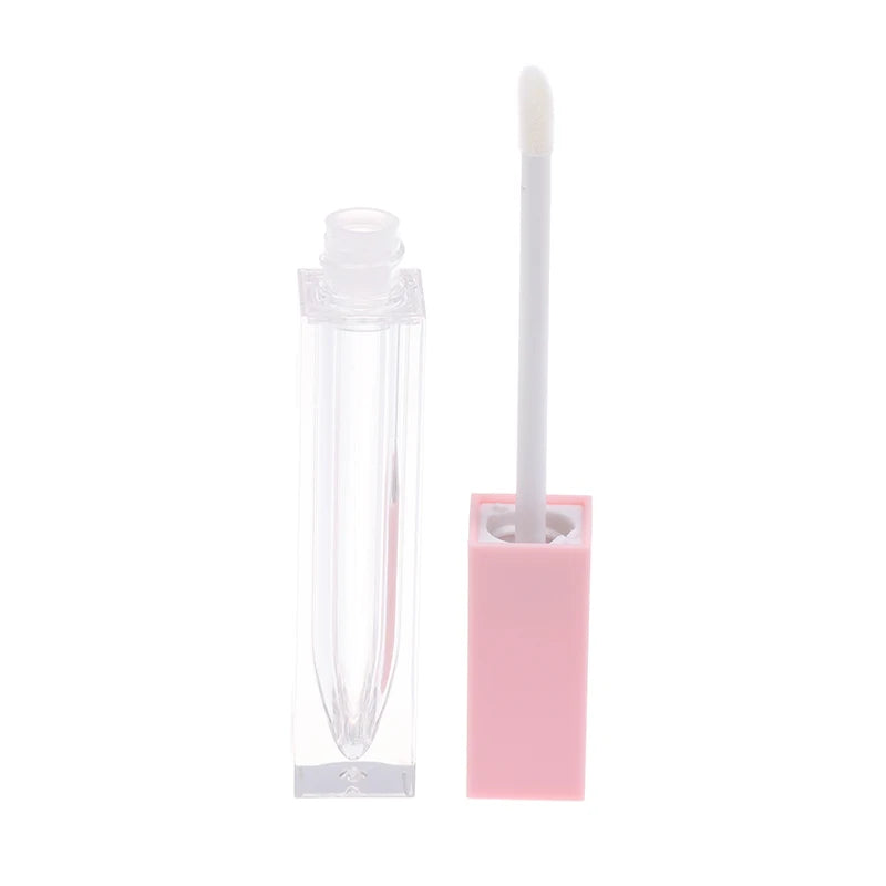 7ml Square Empty Lip Gloss Tubes | Refillable DIY Containers Lip Gloss Container QXL Pink