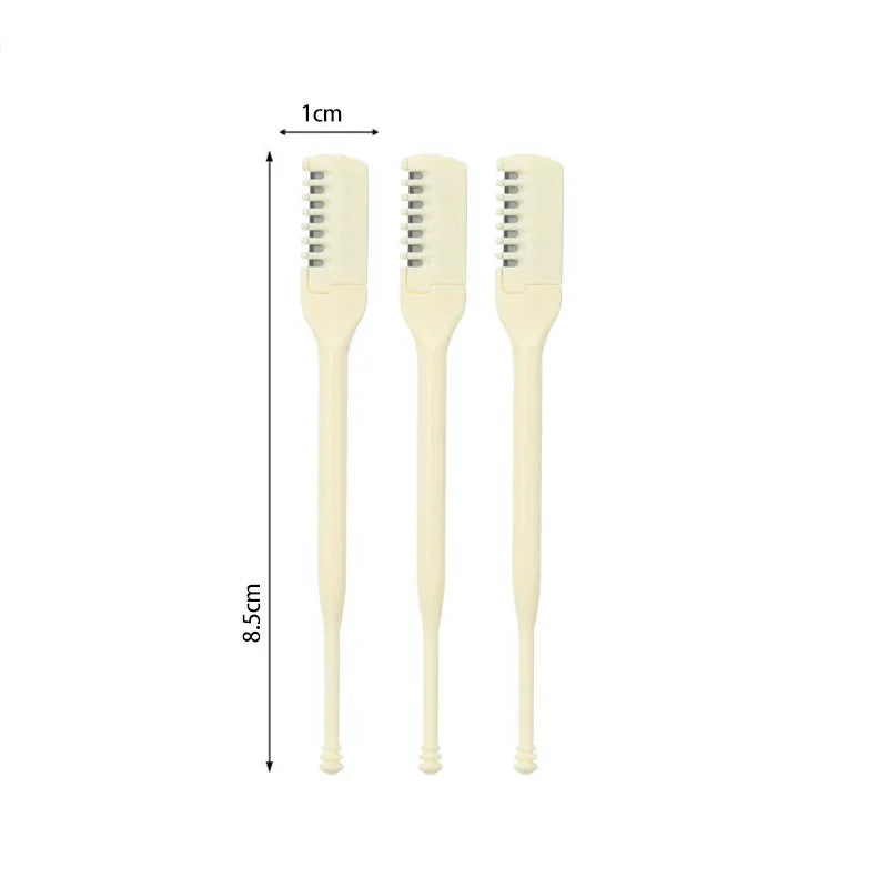 10-Pack Ultra-Thin Nose Hair Scissors | Precision Trimmer Nose Hair Scissors QXL
