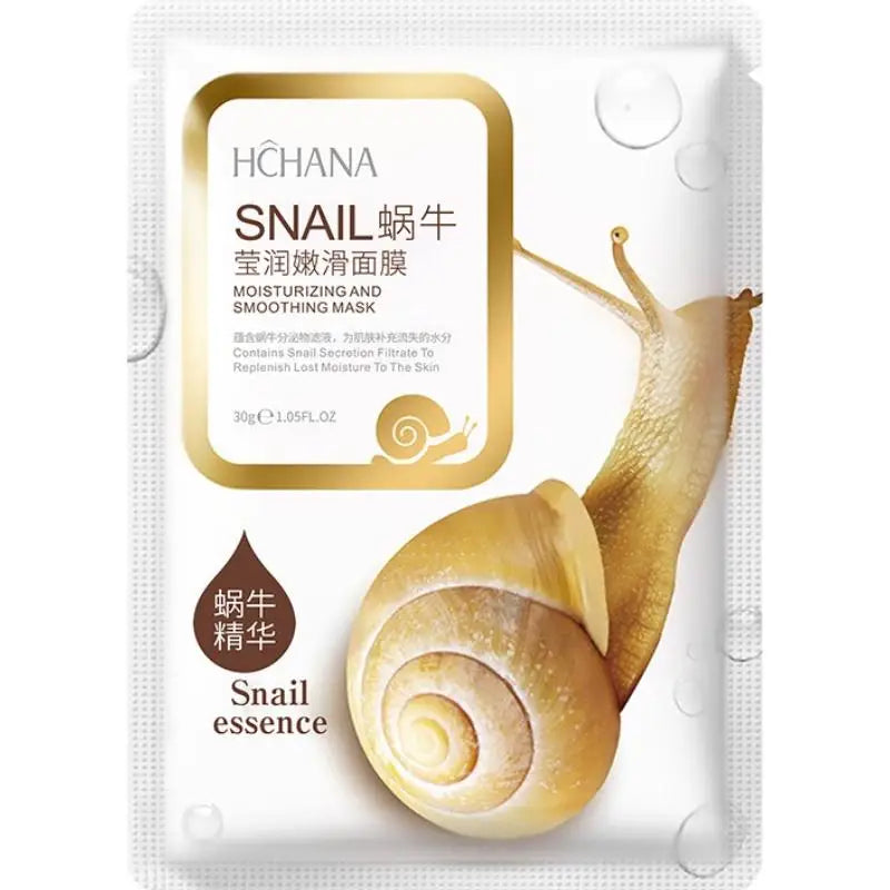 Snail Mucus Hydrating Sleeping Face Sheet Mask – 5/10 Pack Sleeping Face Mask QXL A