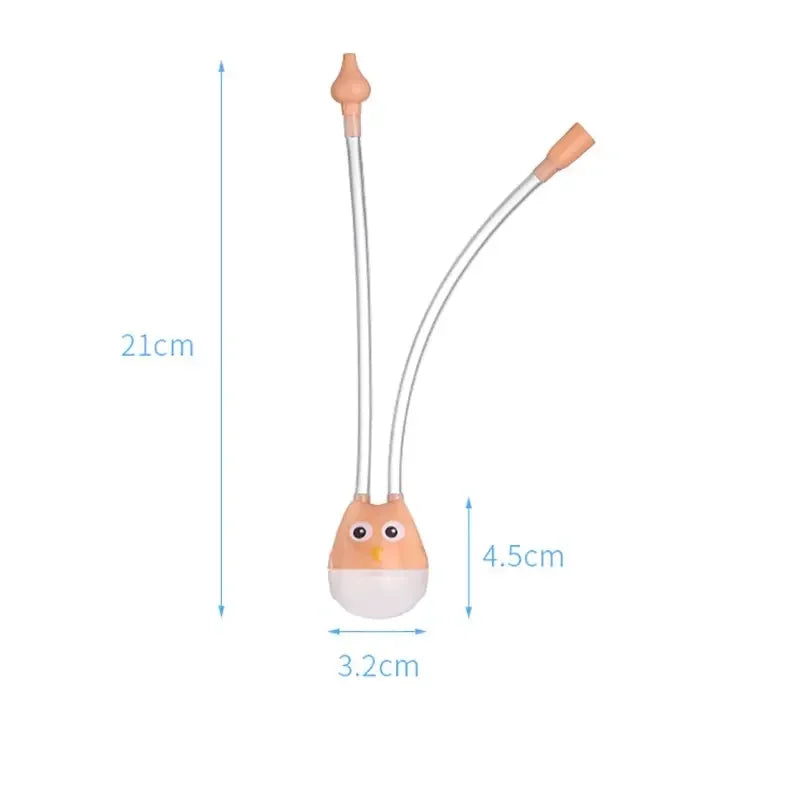Baby Nasal Aspirator – Soft Silicone Mouth Suction Booger Cleaner Baby Nasal Aspirator QXL
