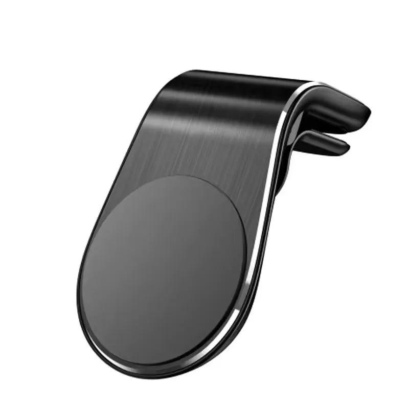 Magnetic Car Phone Holder 360° Rotating Vent Clip – Universal Car Phone Mount QXL black