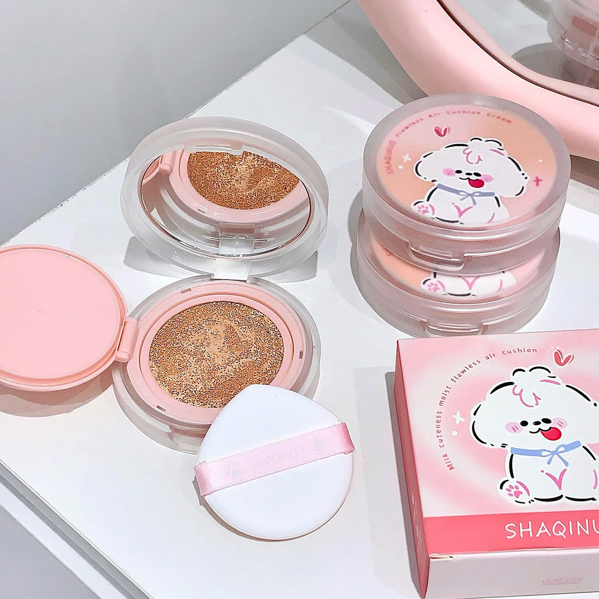 CC Cream Air Cushion Foundation – Lightweight Concealer 12g Air Cushion Foundation QXL