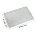 10-Pack Non-Scratch Kitchen Sponge Cleaning Pads | Eco-Friendly Kitchen Sponge Pads QXL 10PCS