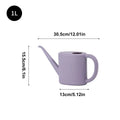 1L Long Spout Indoor Plant Watering Can | Portable & Lightweight Indoor Watering Can QXL Purple