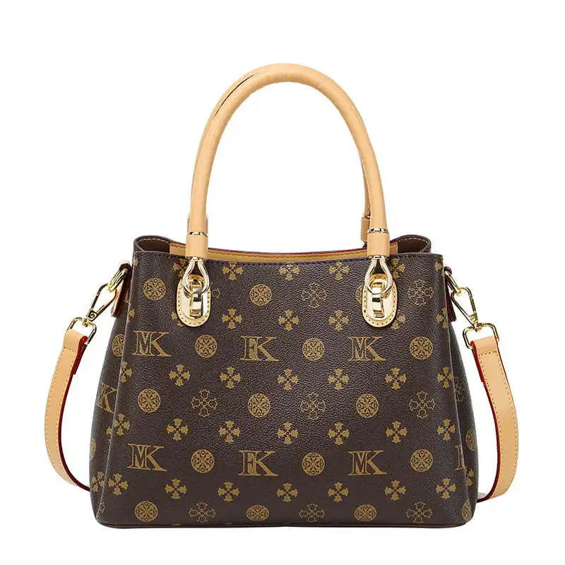 Luxury Vegan Leather Diaper Bag | Large Crossbody Tote for Moms Crossbody Diaper Bag QXL 1