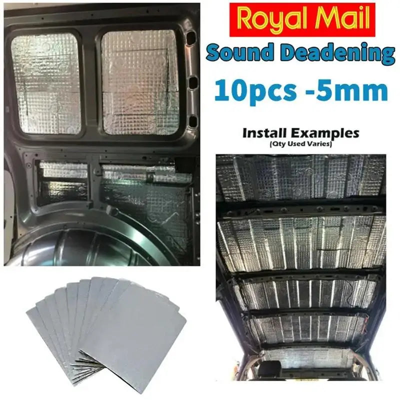 Car Sound Deadener Heat Insulation Mat | 5–20 Pack Car Insulation Mat QXL