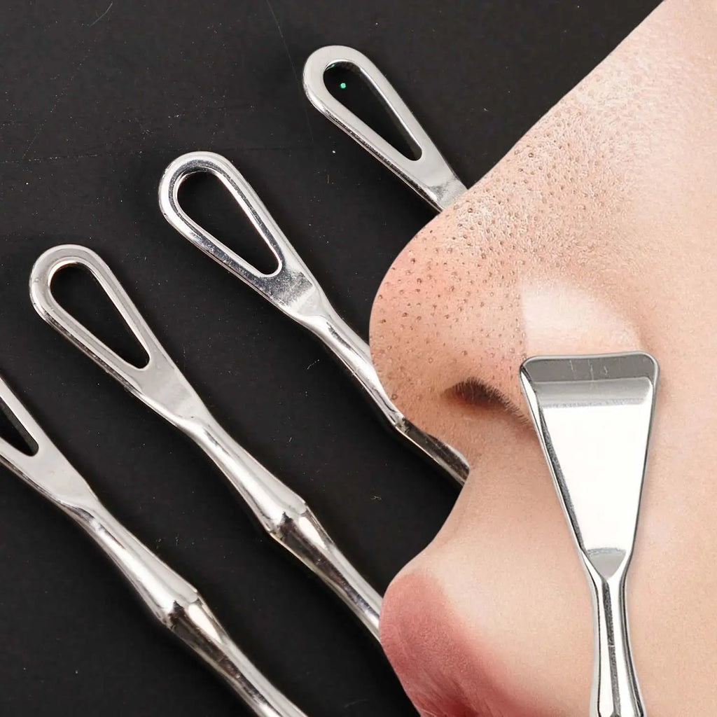 Double-Ended Stainless Steel Blackhead Extractor Tool Blackhead Extractor Tool QXL