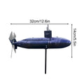 Submarine Wind Spinner – Metal Rotating Garden Sculpture Garden Wind Spinner QXL 1pcs