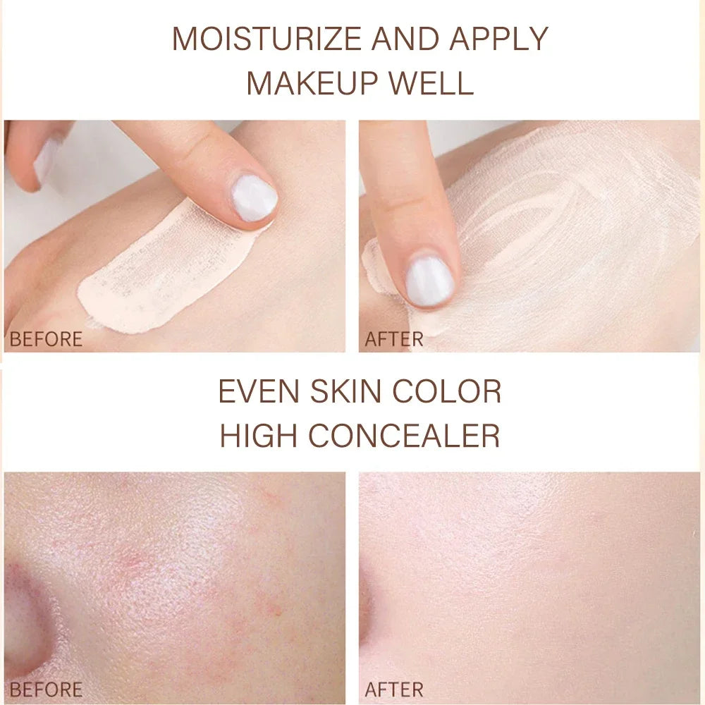 Waterproof BB Cream Foundation | Brightening & Oil Control BB Cream Foundation QXL