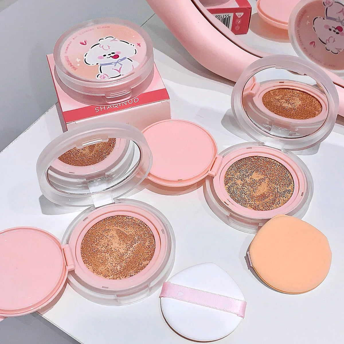 CC Cream Air Cushion Foundation – Lightweight Concealer 12g Air Cushion Foundation QXL