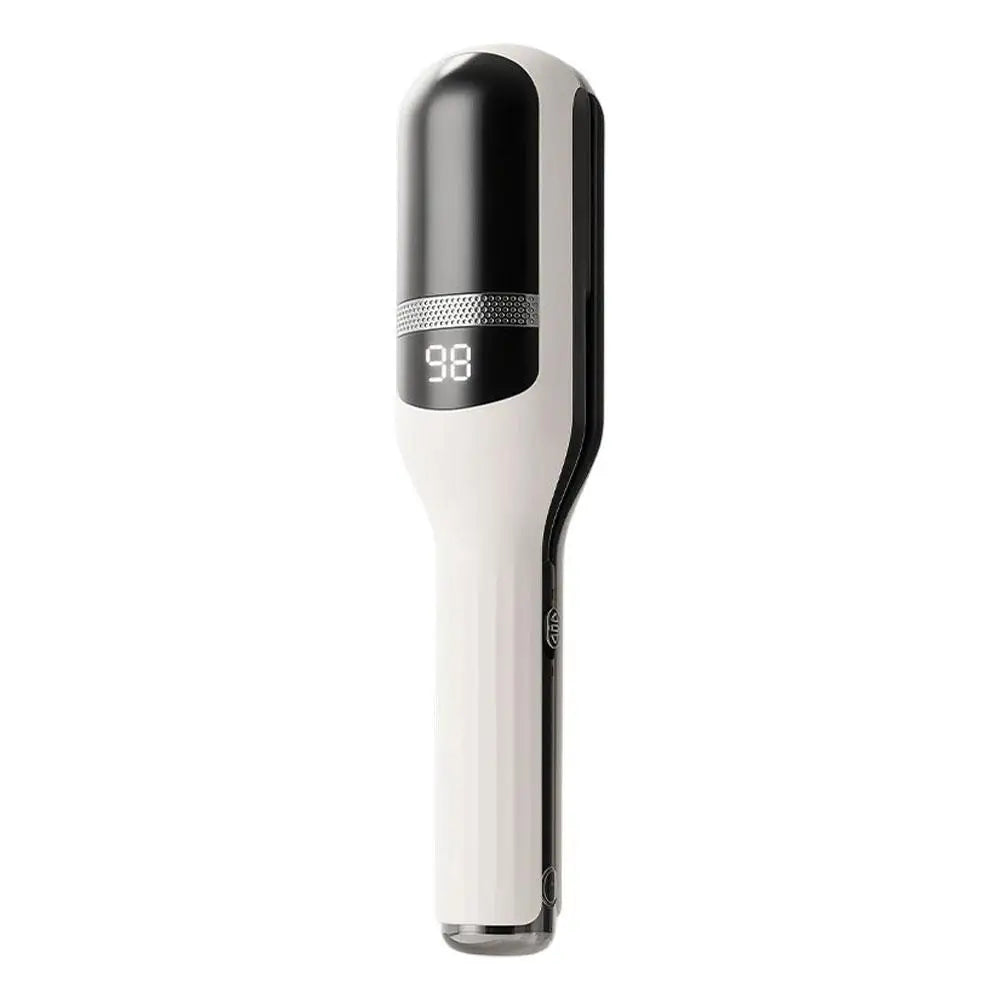 Electric Split End Trimmer | Cordless with LED Display & Comb Split End Trimmer QXL white