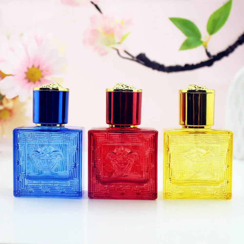 30ml Square Glass Perfume Spray Bottle | Refillable Atomizer Perfume Spray Bottle QXL