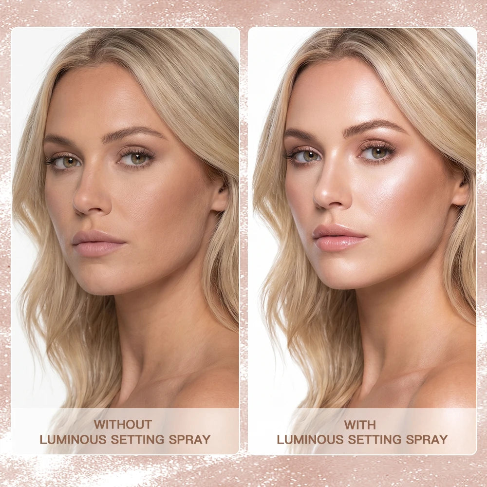 Luminous Setting Spray | Dewy Glow & Long-Lasting Hydration Makeup Setting Spray QXL