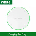 60W Fast Wireless Charging Pad | iPhone & Samsung Qi Charger Wireless Charging Pad QXL White