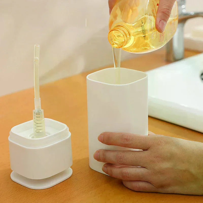 400ml Press Pump Nail Polish Remover Dispenser Bottle Nail Dispenser Bottle QXL