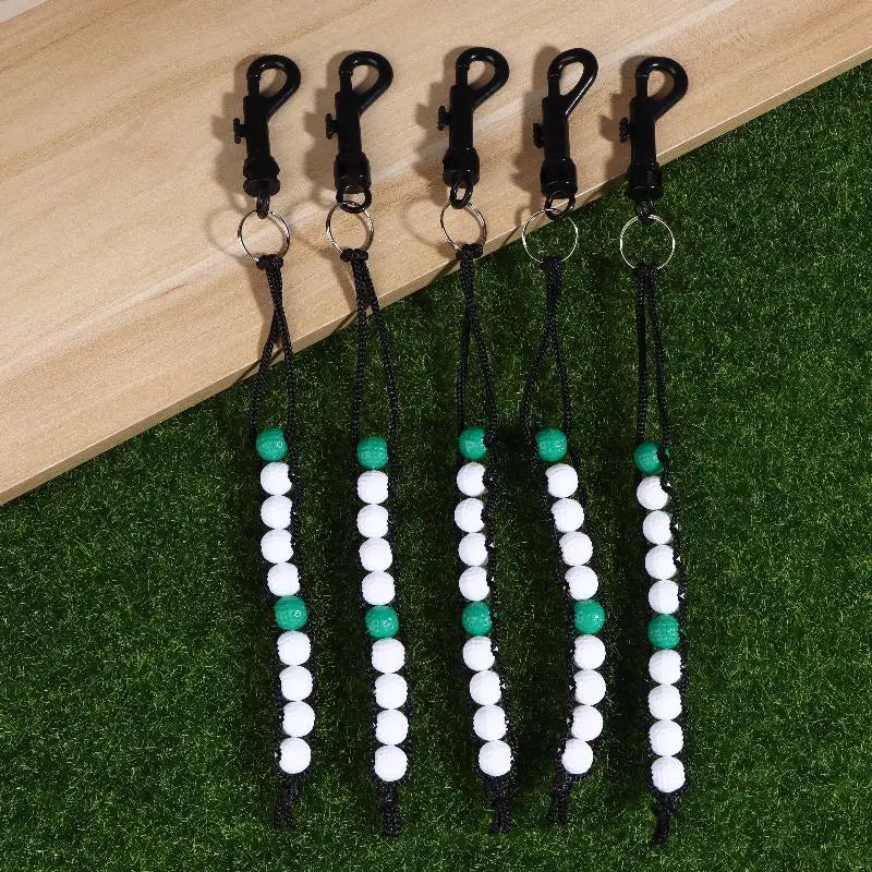 5-Pack Golf Score Counter Beads | Stroke Tracking Training Aid Golf Score Counter QXL Default Title
