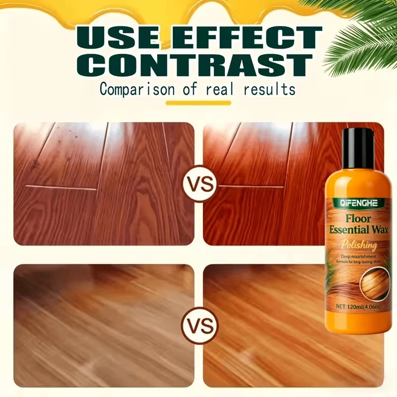 Floor Essential Wax – Wood Floor Polish for Hardwood & Laminate Floor Wax Polish QXL