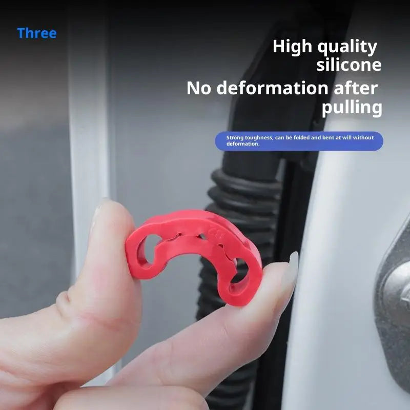 4-Pack Car Door Lock Damper Buffer | Noise Dampening Protector Door Lock Damper QXL
