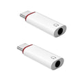 3.5mm to USB-C Audio Adapter | Headphone AUX Converter Audio Adapter QXL 2pcs