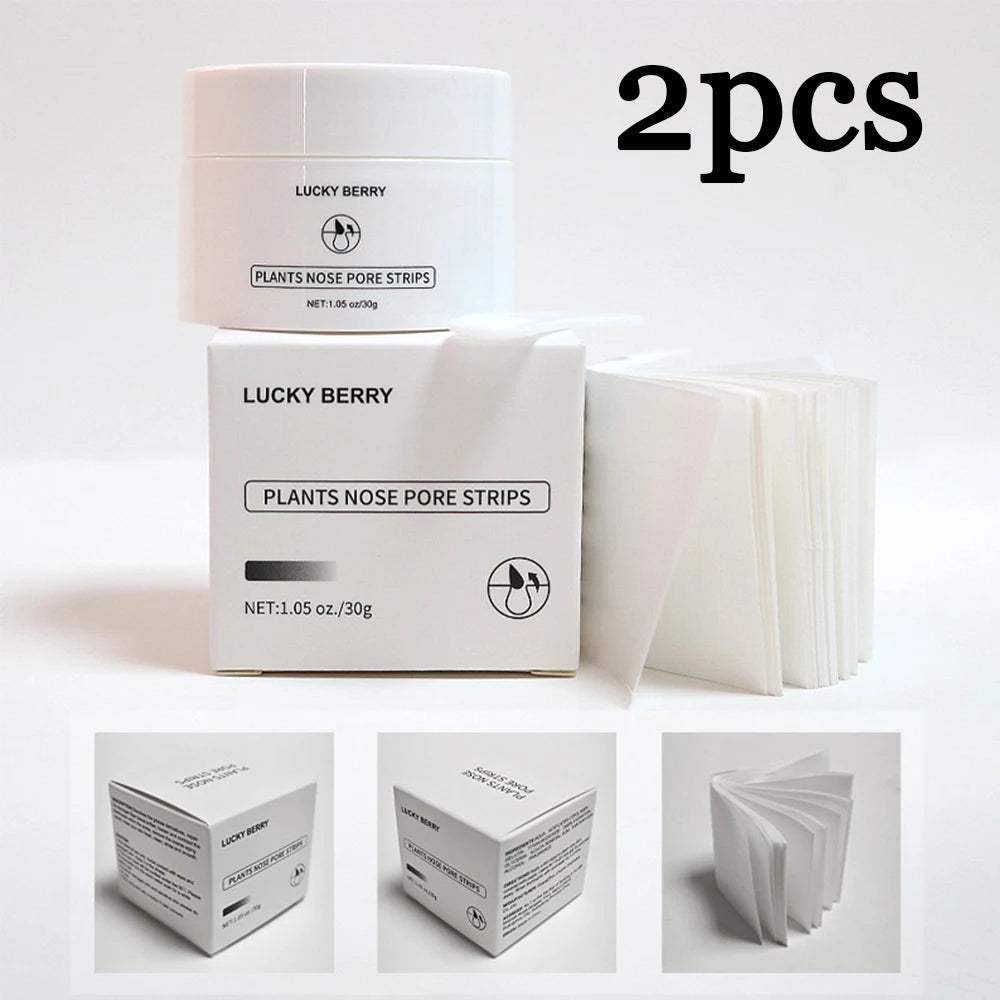 2-Pack Nose Blackhead Peel-Off Mask | Deep Pore Cleansing Peel-Off Face Mask QXL 2pcs