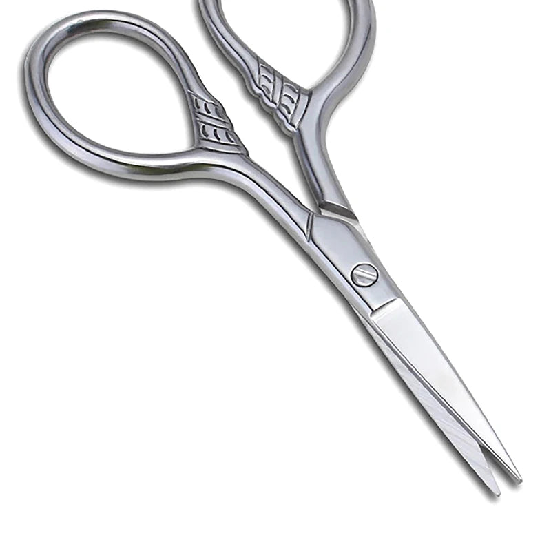 Stainless Steel Grooming Scissors – Eyebrow, Nose & Cuticle Grooming Scissors QXL