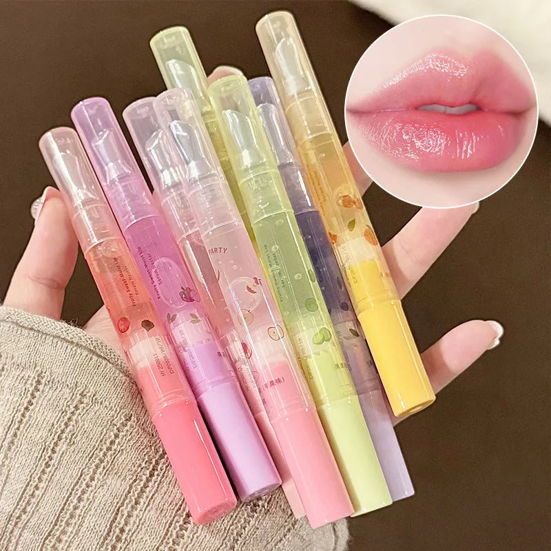 8-Color Hydrating Lip Gloss Essence | Moisturizing Tinted Lip Tinted Lip Gloss QXL
