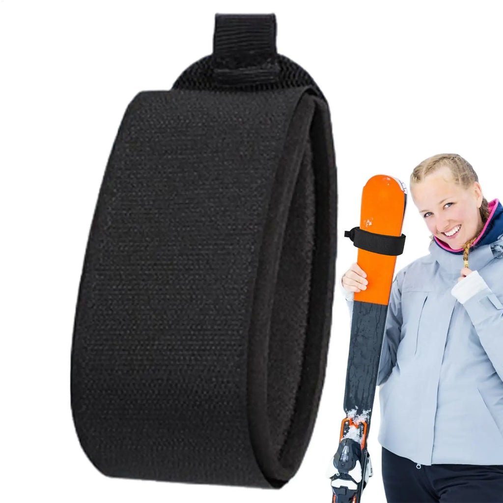 Adjustable Ski Straps with EVA Protective Pads | Ski Wraps Ski Accessory Straps QXL