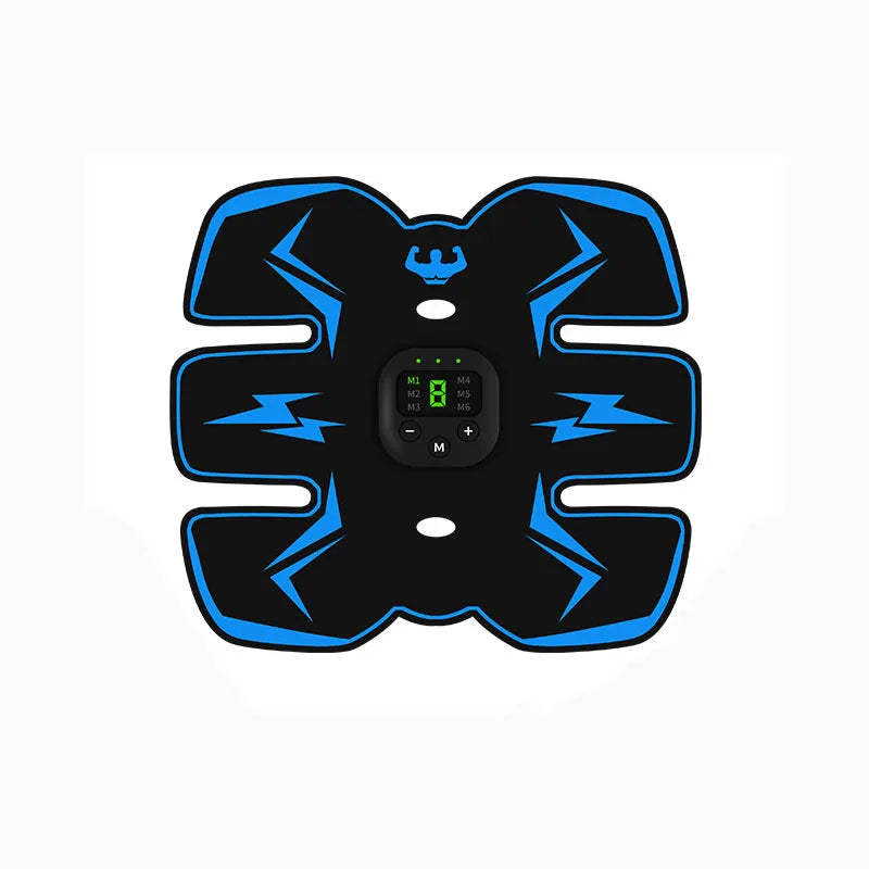 EMS Muscle Stimulator Belt | 6 Modes, 19 Levels, Rechargeable EMS Muscle Stimulator QXL FS66-belt