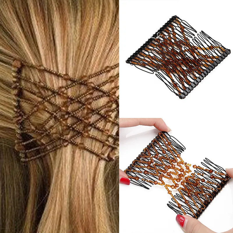 Magic Elastic Wire Ponytail Comb | Women's Hair Styling Tool Hair Styling Comb QXL