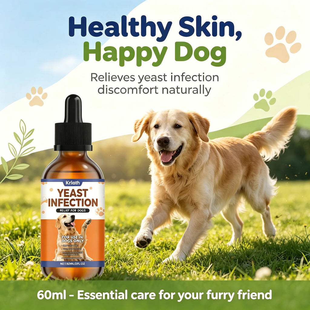 Dog Herbal Drops – Skin, Coat & Immune Support 60ml Dog Wellness Supplement QXL