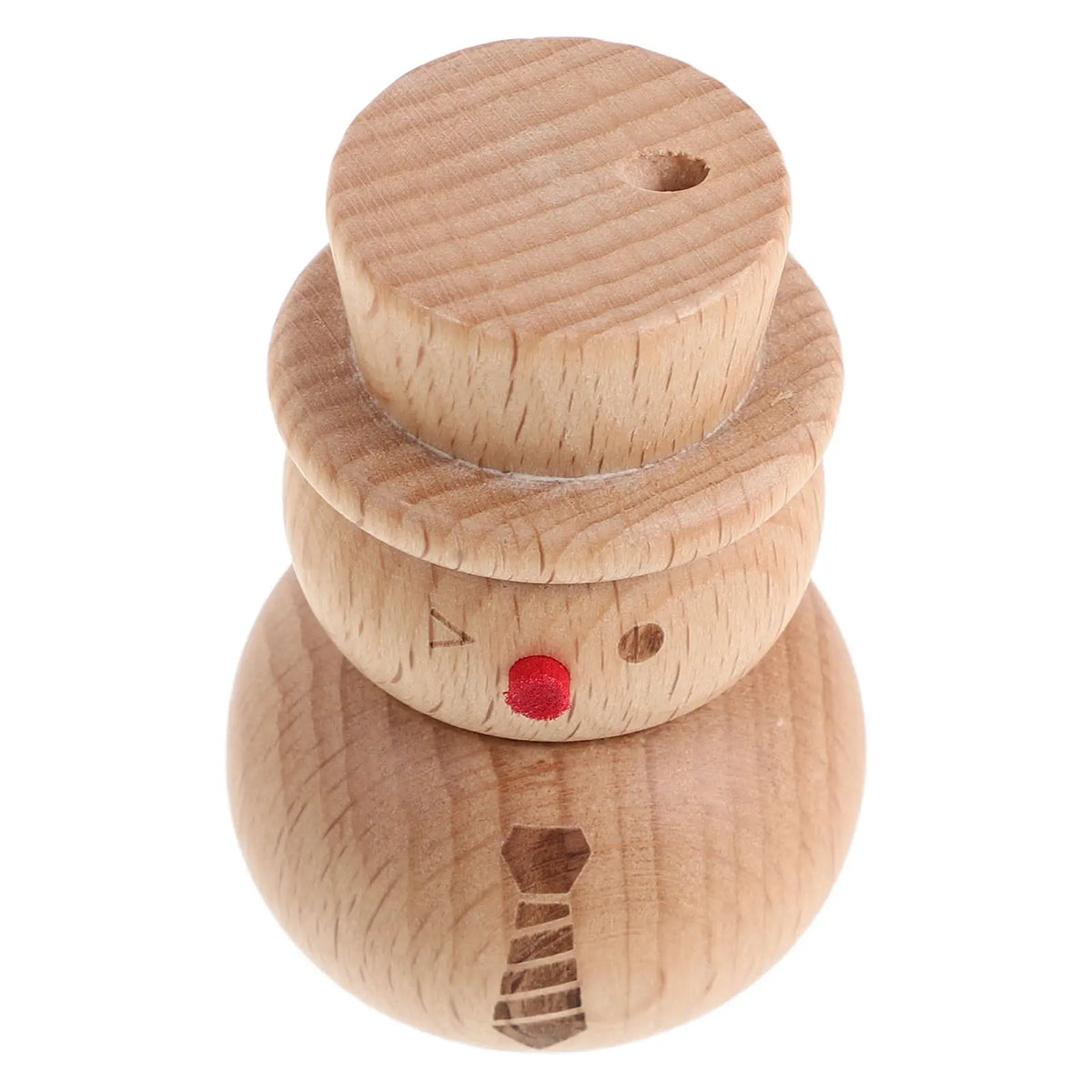 Wooden Snowman Essential Oil Roller Bottle | 2ml Diffuser Essential Oil Roller Bottle QXL