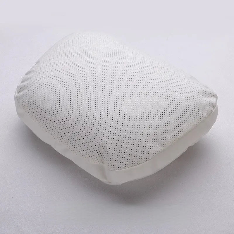 Perforated Car Headrest Pillow & Neck Cushion | Suede Cover Car Seat Cushion QXL