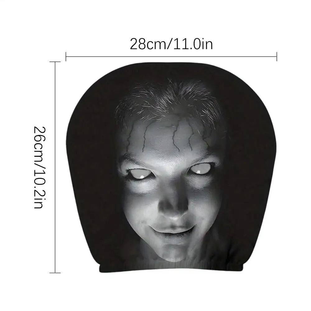 Horror Design Car Headrest Cover | Universal SUV Truck Sedan Car Headrest Cover QXL 1pcs
