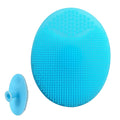 Soft Silicone Baby Bath Brush | Infant Hair & Scalp Washing Baby Bath Brush QXL Blue