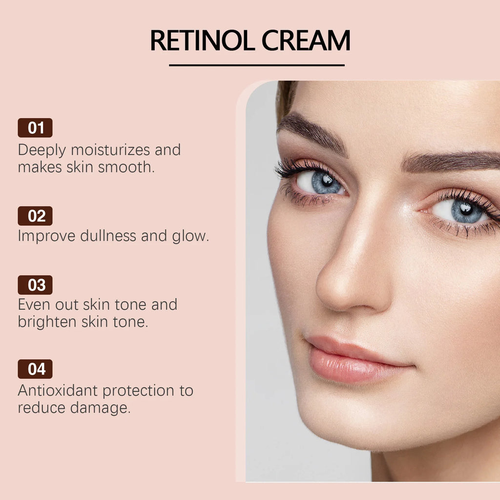 OUHOE Retinol Face Cream – Anti-Aging, Firming & Hydrating 30g Anti-Aging Face Cream QXL