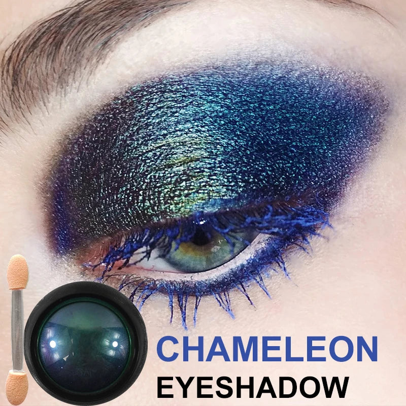 Multi-Chrome Chameleon Eyeshadow Shifting Pigment Powder Holographic Eyeshadow Pigment QXL
