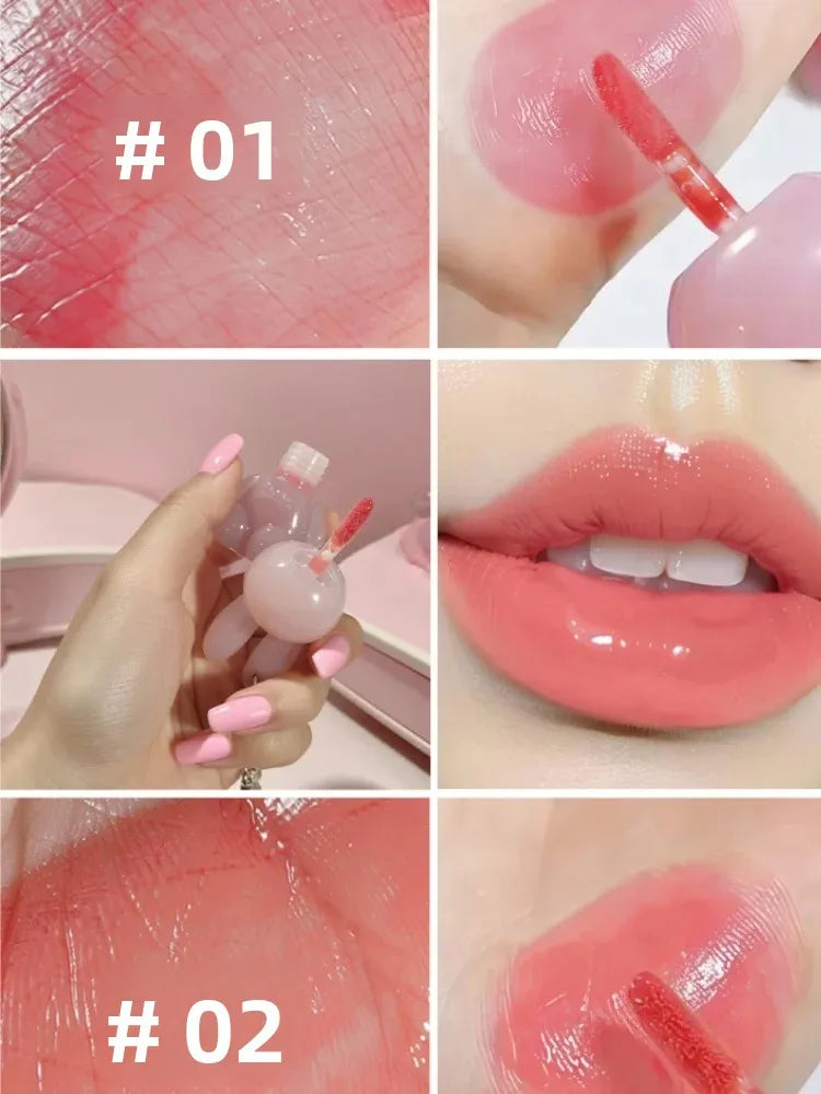 SAM SUGAR Bracelet Keychain Lip Gloss | Moisturizing Long-Lasting Lip Gloss QXL