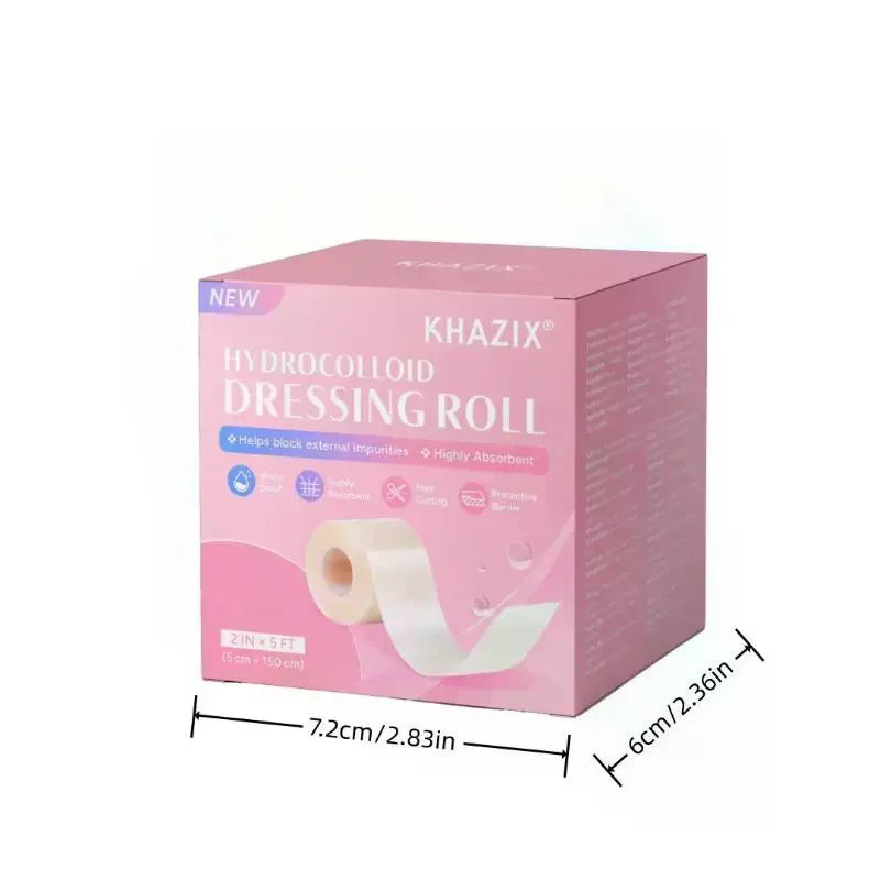 Hydrocolloid Dressing Roll 5×150cm | Cut-to-Size Waterproof Hydrocolloid Dressing Roll QXL