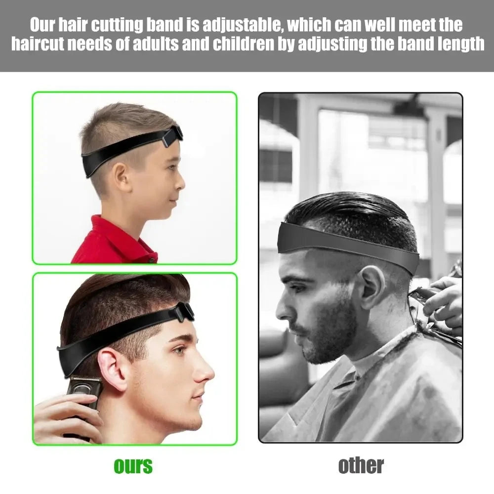 Adjustable Silicone Neckline Shaving Template & Hair Cutting Guide Hair Cutting Guide QXL