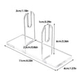 Acrylic Folding Fan Display Stand | Clear Japanese Fan Holder Fan Display Stand QXL Clear