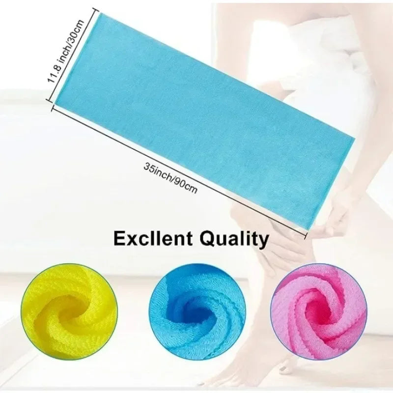 Japanese Nylon Exfoliating Bath Belt & Back Scrubber Washcloth Exfoliating Bath Belt QXL