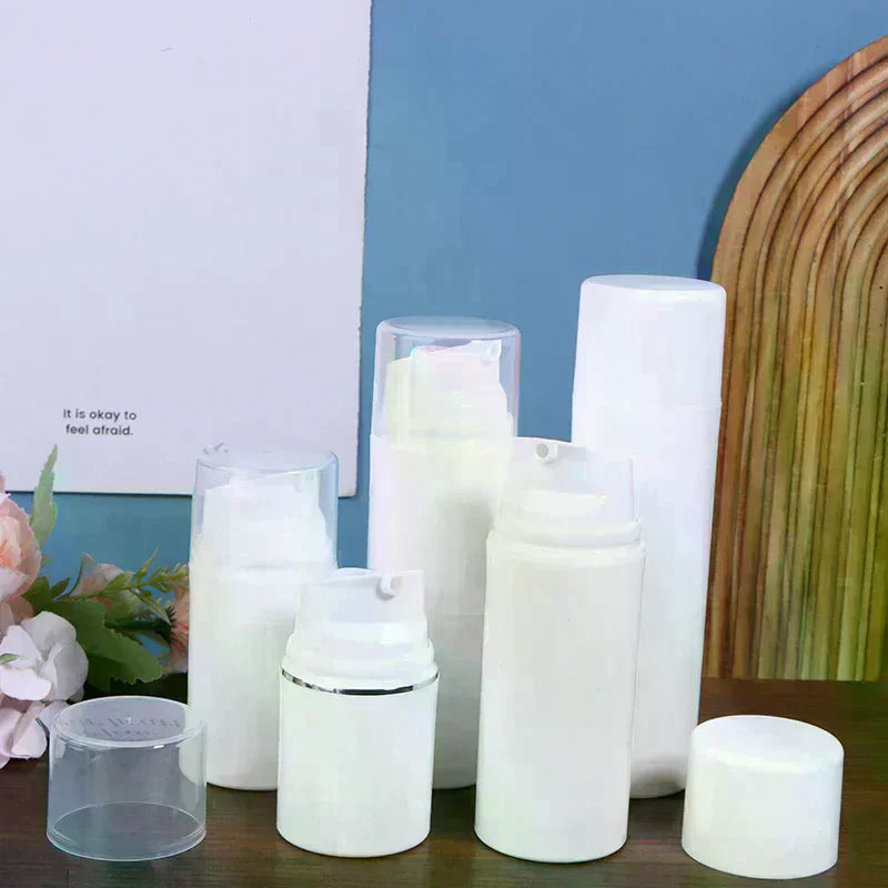 Refillable Vacuum Pump Bottles 30ml–150ml | Travel Cosmetic Cosmetic Pump Bottle QXL