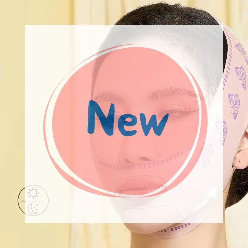 V-Line Face Lifting Band | Chin & Cheek Contouring Wrap Face Lifting Band QXL