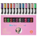 12-Color Temporary Hair Chalk Set | Washable Hair Dye Sticks Temporary Hair Chalk QXL A CN