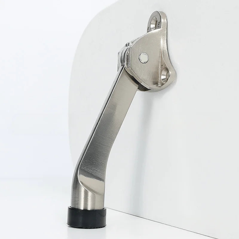 Kickdown Door Stopper | Stainless Steel Foot-Operated Stop Kickdown Door Stop QXL