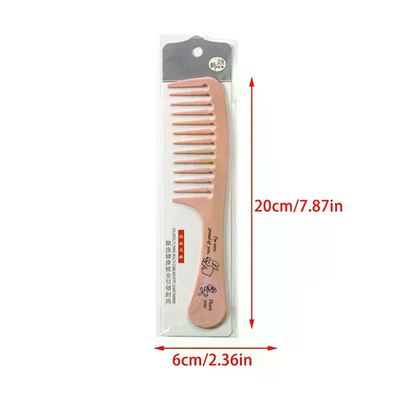 Dense Teeth Salon Comb for Curly Hair & Ponytails Hair Styling Comb QXL