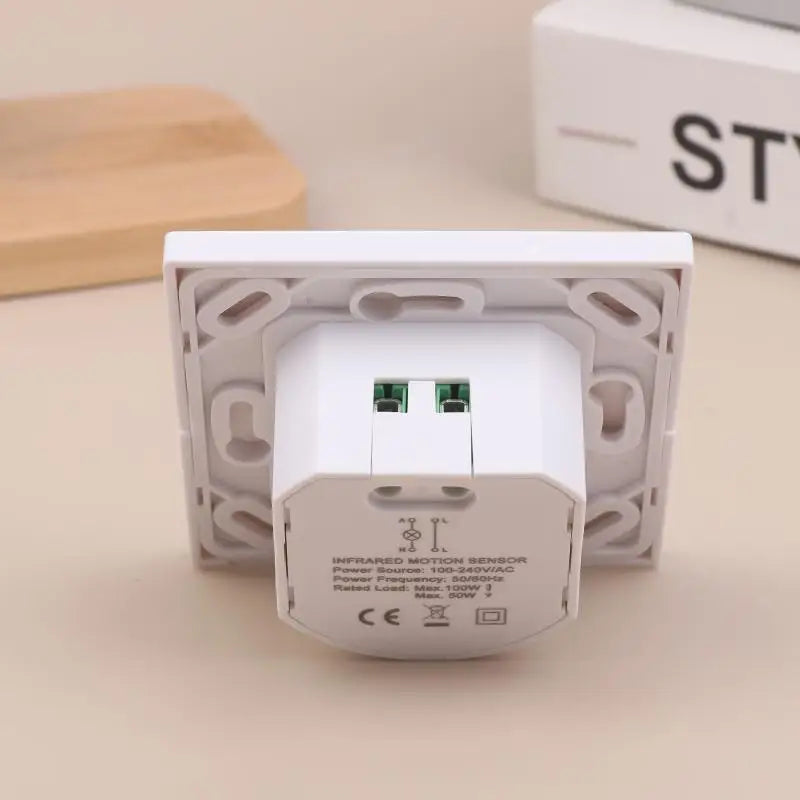 PIR Motion Sensor Light Switch | Wall Mount AC110–240V Motion Sensor Switch QXL