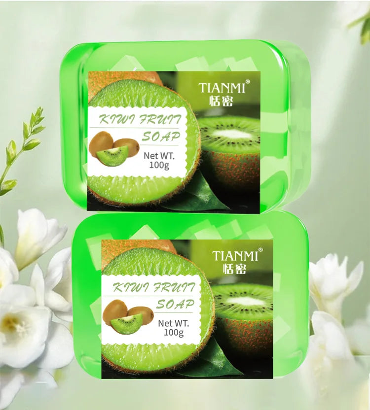 Kiwi Jelly Soap – Cleansing, Makeup Removing & Moisturizing Jelly Cleansing Soap QXL